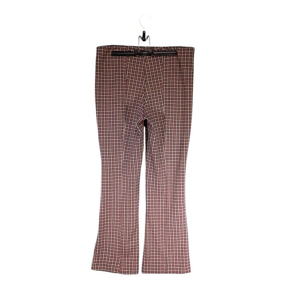 Anthropologie Maeve  Margot Kick Flare Cropped Pants Pull on Women's Small - Picture 2 of 6